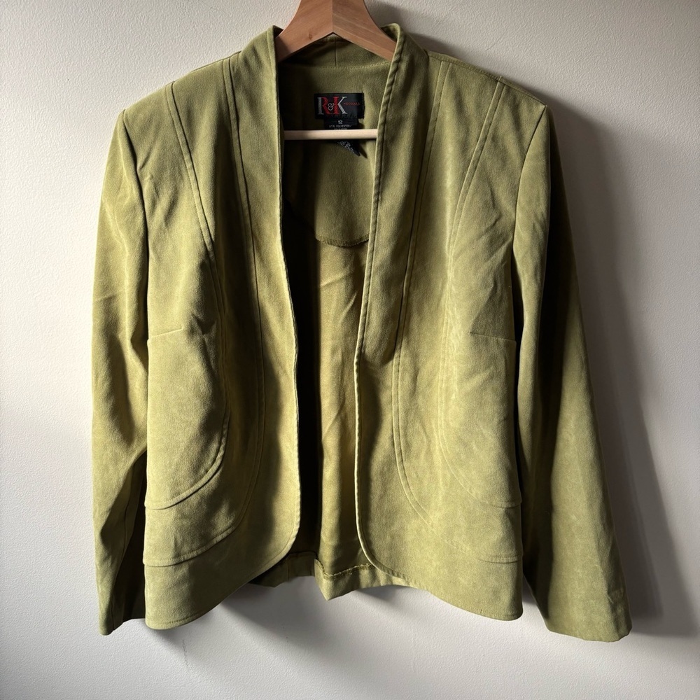 R&K Originals Olive Green Blazer Jacket